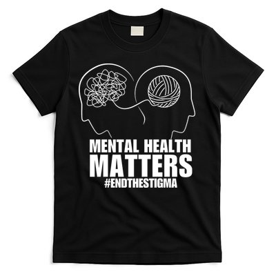 Mental Health Matters End The Stigma T-Shirt