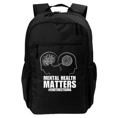 Mental Health Matters End The Stigma Backpack
