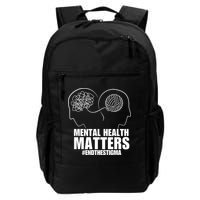 Mental Health Matters End The Stigma Backpack