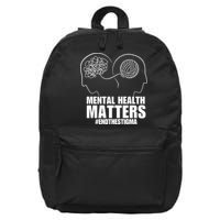 Mental Health Matters End The Stigma 16 in Basic Backpack