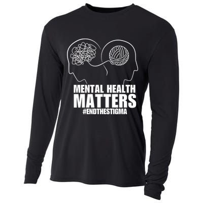 Mental Health Matters End The Stigma Cooling Performance Long Sleeve Crew