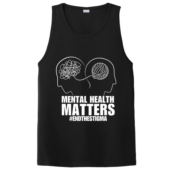 Mental Health Matters End The Stigma PosiCharge Competitor Tank