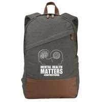 Mental Health Matters End The Stigma Cotton Canvas Backpack