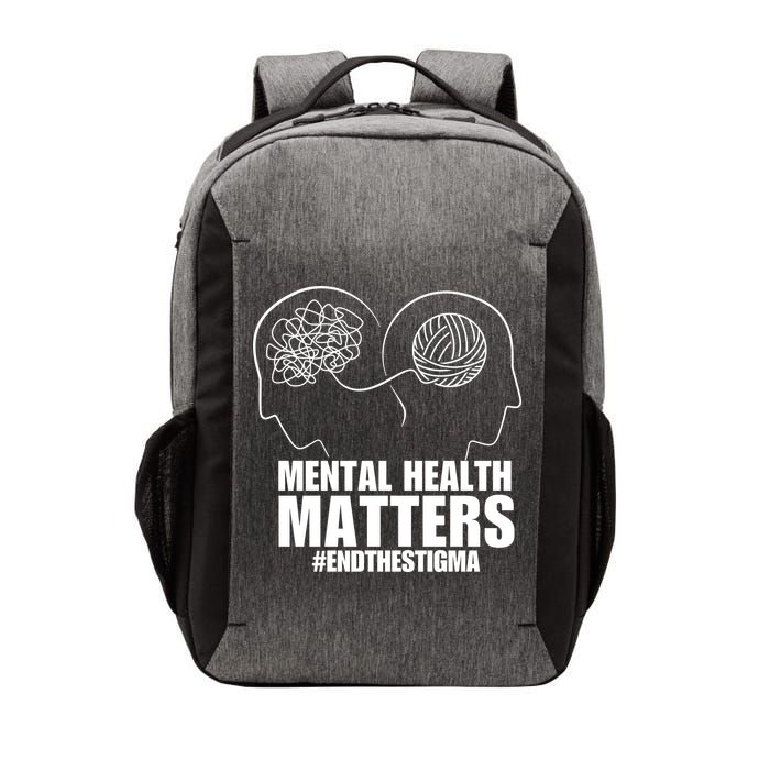 Mental Health Matters End The Stigma Vector Backpack