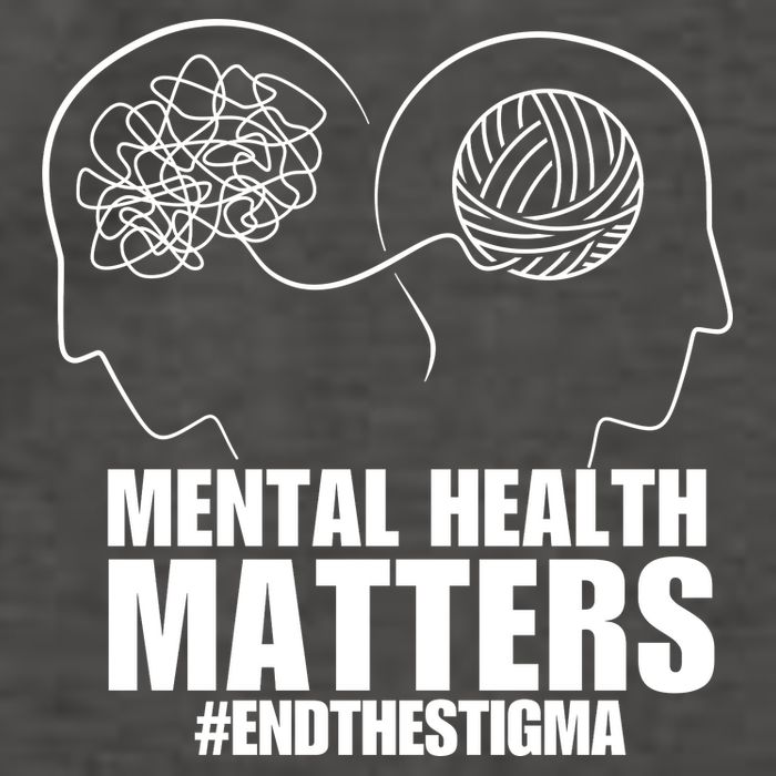 Mental Health Matters End The Stigma Vector Backpack