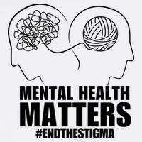 Mental Health Matters End The Stigma Garment-Dyed Sweatshirt