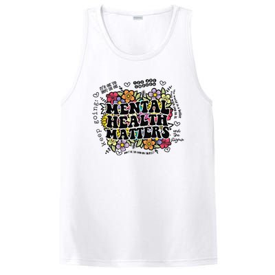 Mental Health Matters Gift Human Brain Illness Awareness PosiCharge Competitor Tank