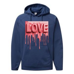 My Heart Melts Performance Fleece Hoodie