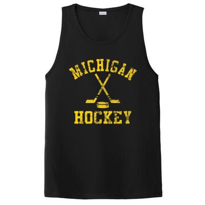 Michigan Hockey PosiCharge Competitor Tank