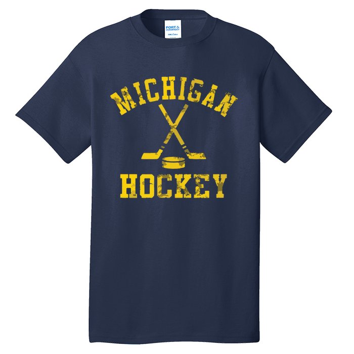 Michigan Hockey Tall T-Shirt