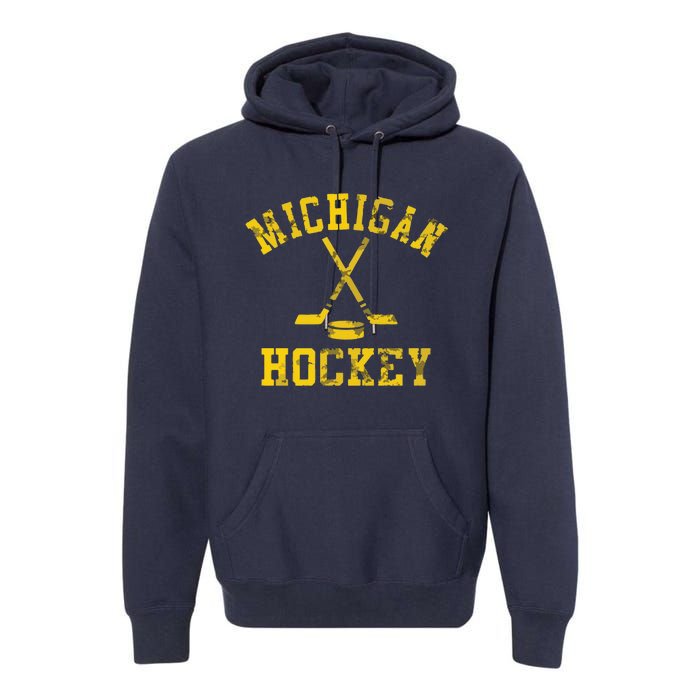 Michigan Hockey Premium Hoodie