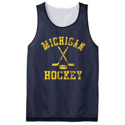 Michigan Hockey Mesh Reversible Basketball Jersey Tank