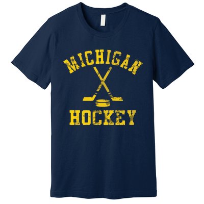 Michigan Hockey Premium T-Shirt