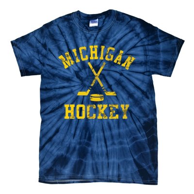 Michigan Hockey Tie-Dye T-Shirt