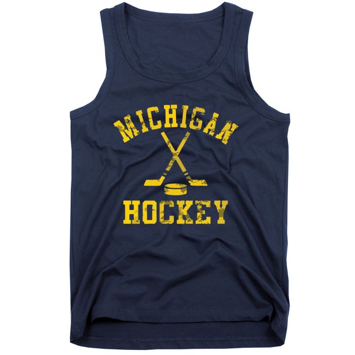 Michigan Hockey Tank Top