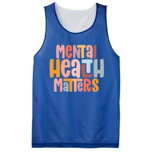 Mental Health Matters Tal Health Awareness Illness Gift Mesh Reversible Basketball Jersey Tank