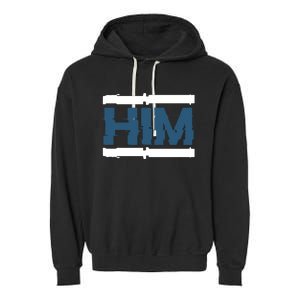 Match Him Garment-Dyed Fleece Hoodie