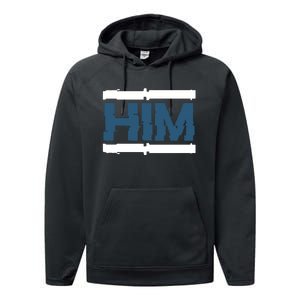 Match Him Performance Fleece Hoodie