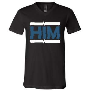 Match Him V-Neck T-Shirt