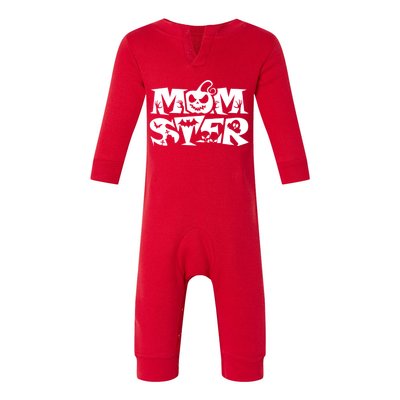 Momster Halloween Mama Funny Matching Family Infant Fleece One Piece