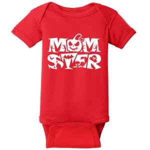 Momster Halloween Mama Funny Matching Family Baby Bodysuit