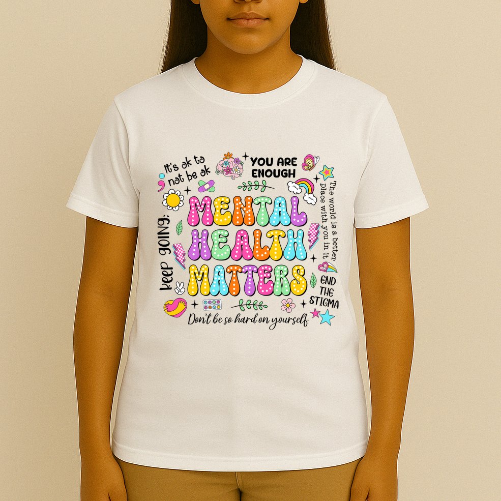 Mental Health Matters Quote T-Shirt