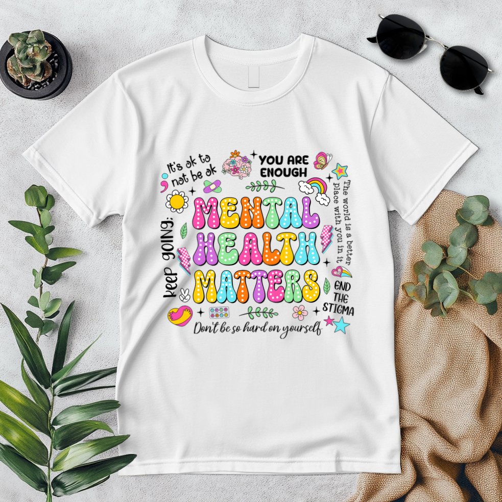 Mental Health Matters Quote Premium T-Shirt