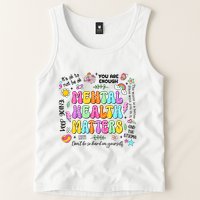 Mental Health Matters Quote Tank Top