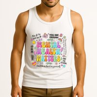 Mental Health Matters Quote Tank Top