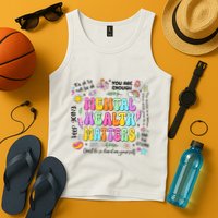 Mental Health Matters Quote Tank Top