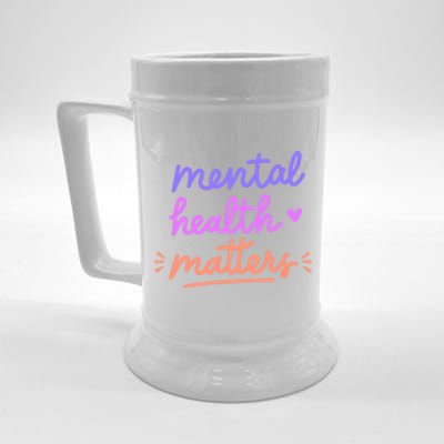 Mental Health Matters Gift Beer Stein