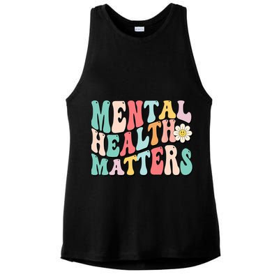 Mental Health Matters End The Stigma Ladies PosiCharge Tri-Blend Wicking Tank