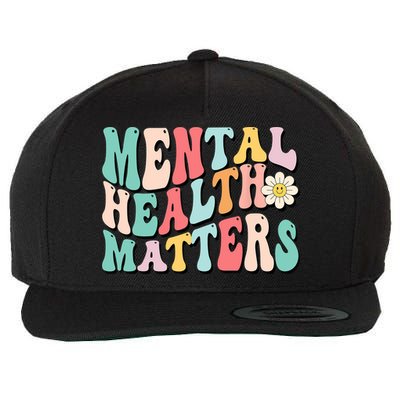 Mental Health Matters End The Stigma Wool Snapback Cap