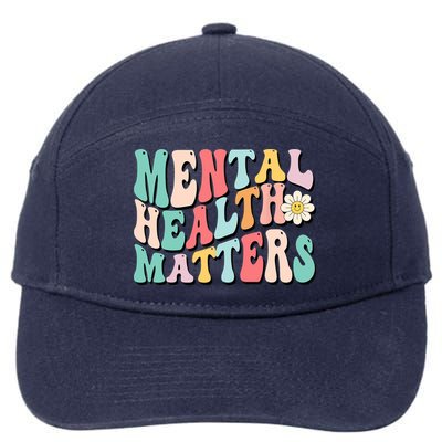 Mental Health Matters End The Stigma 7-Panel Snapback Hat