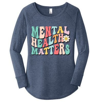 Mental Health Matters End The Stigma Women's Perfect Tri Tunic Long Sleeve Shirt