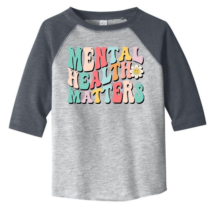 Mental Health Matters End The Stigma Toddler Fine Jersey T-Shirt