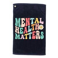 Mental Health Matters End The Stigma Golf Towel