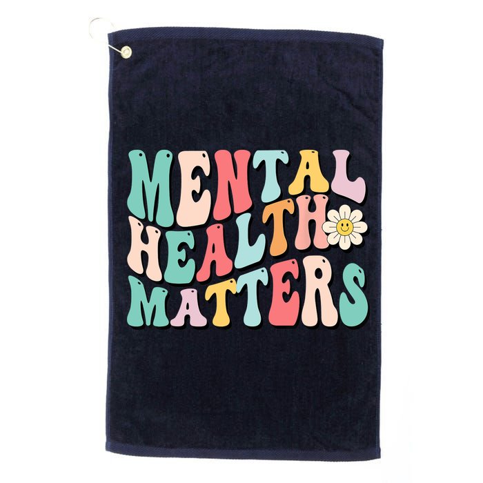 Mental Health Matters End The Stigma Golf Towel