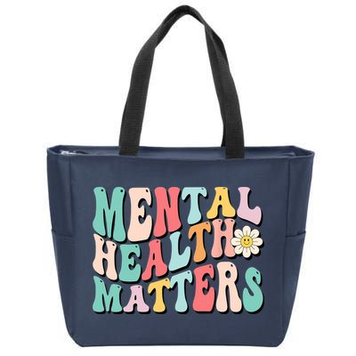 Mental Health Matters End The Stigma Zip Tote Bag
