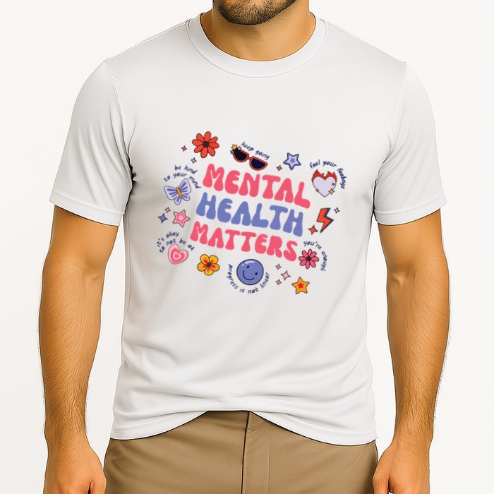 Mental Health Matters Cooling Performance Crew T-Shirt