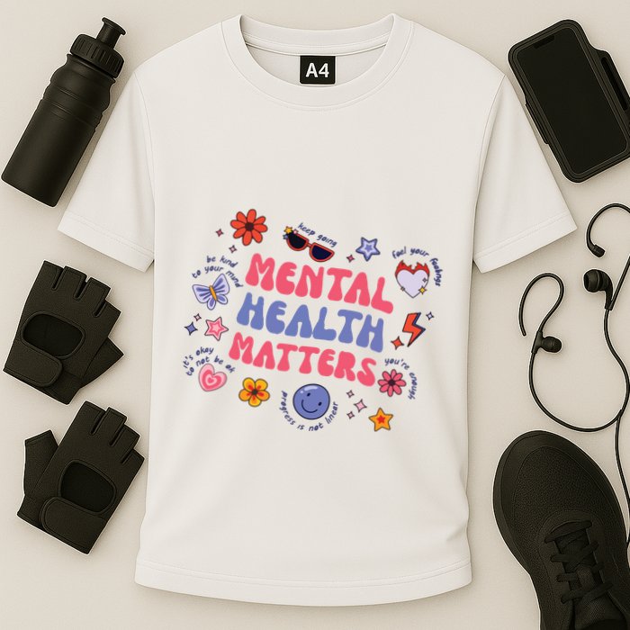Mental Health Matters Cooling Performance Crew T-Shirt