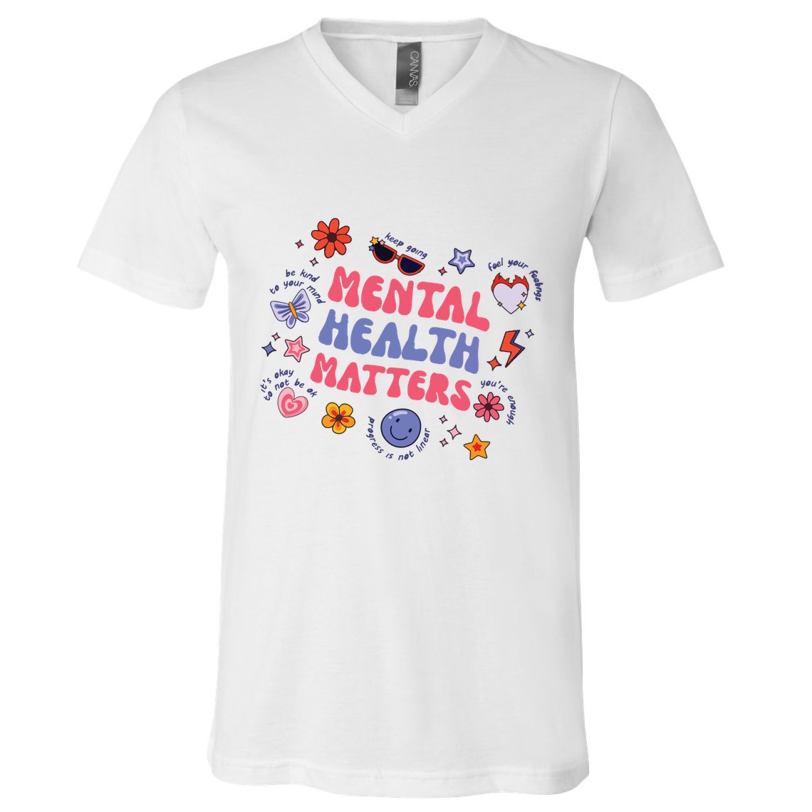 Mental Health Matters V-Neck T-Shirt