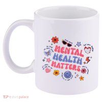 Mental Health Matters 11oz C Handle Ceramic Mug