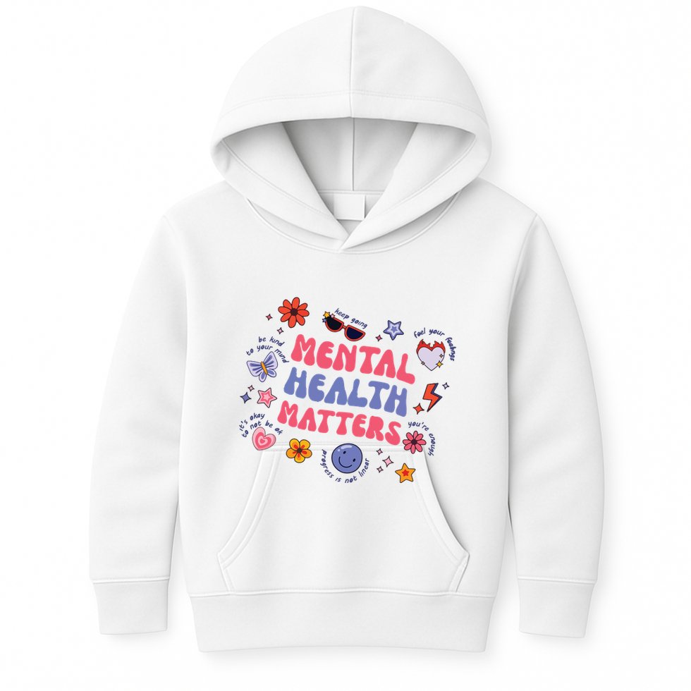 Mental Health Matters Kids Hoodie