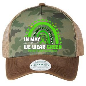 Mental Health Matters We Wear Green Mental Health Awareness Legacy Tie Dye Trucker Hat