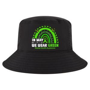 Mental Health Matters We Wear Green Mental Health Awareness Cool Comfort Performance Bucket Hat