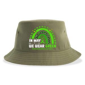 Mental Health Matters We Wear Green Mental Health Awareness Sustainable Bucket Hat