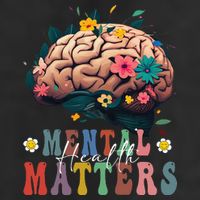 Mental Health Matters Brain Illness Awareness Vintage Groovy Tumbler