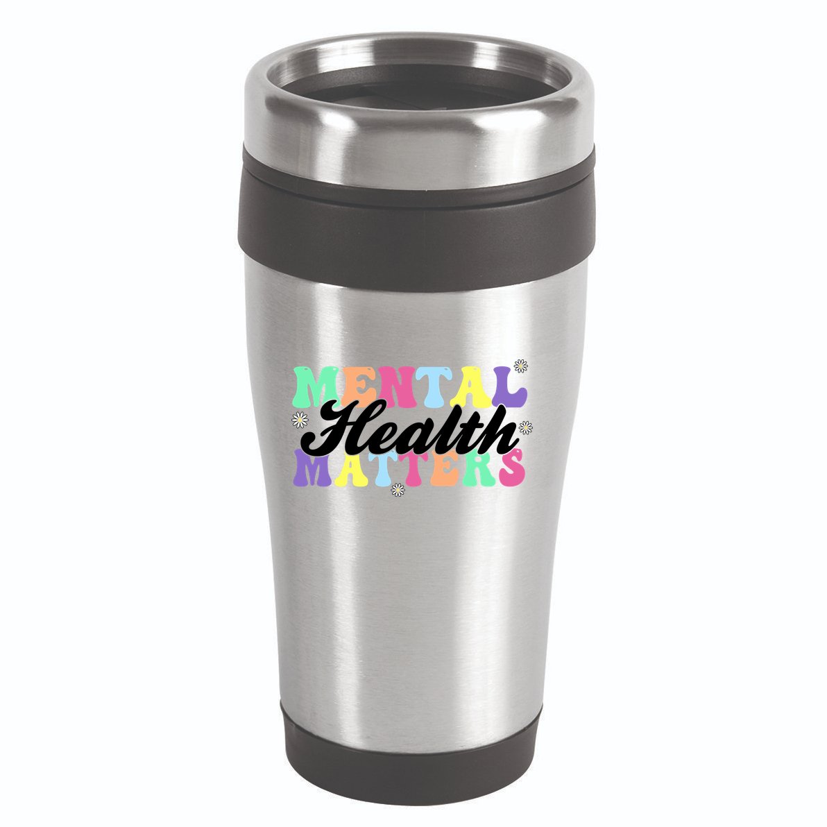 Mental Health Matters 16oz Travel Tumbler