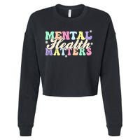 Mental Health Matters Cropped Pullover Crew